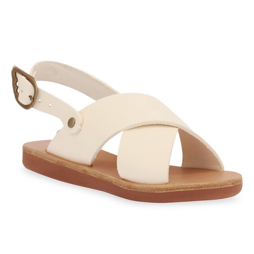 Ancient Greek Sandals girl's soft leather sandals size 29/US 12